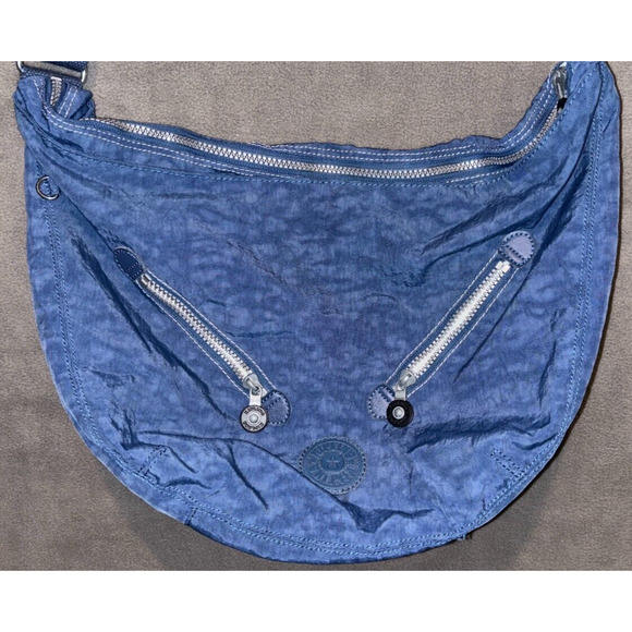 Kipling Blue Medium Crossbody Shoulder Bag - Picture 1 of 4